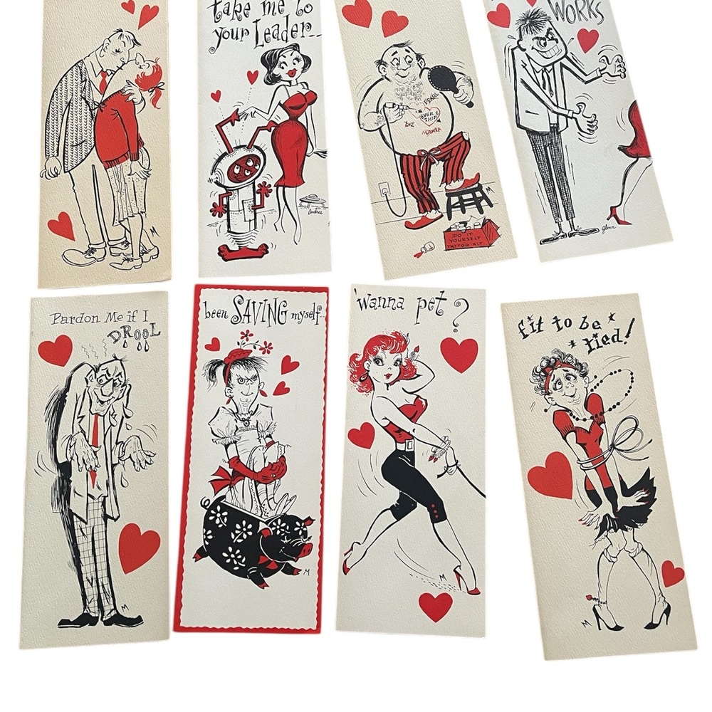 Retro Valentine's Day Card Collection - Picture 2 of 2